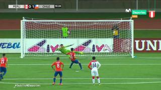 El gol que Alexander Aravena anotó tras polémico penal en el Perú vs. Chile [VIDEO]