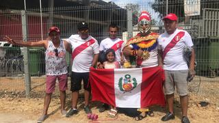 Hinchas de Perú llegaron hasta Talca para alentar a la 'bicolor' en partido decisivo por el Sudamericano [FOTOS]