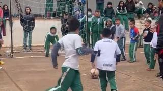 Más jugadores así: niño anotó penal clave para su equipo y final te hará emocionar [VIDEO]
