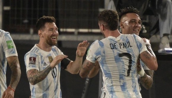 Argentina venció por 3-0 a Uruguay en Buenos Aires por Eliminatorias Qatar 2022. (Foto: AFP)