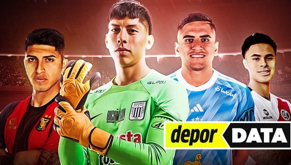 Luis Iberico, Franco Saravia, Gianfranco Chávez y Christopher Olivares han destacado en el Apertura 2023. (Imagen: Depor)