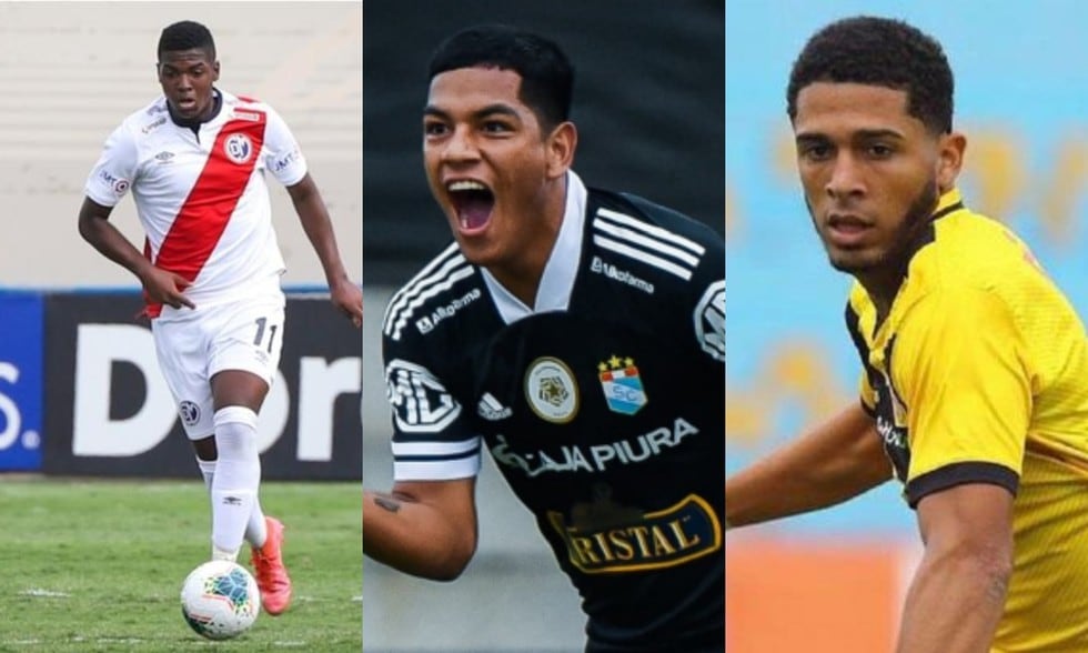 Montaño, Grimaldo y Sánchez son los parte de la nueva camada de la Liga 1. (Fotos: Agencias)