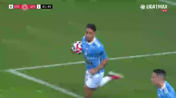Alejandro Hohberg anotó el 1-1 de Sporting Cristal vs. UTC. (Video: Liga 1 Max)