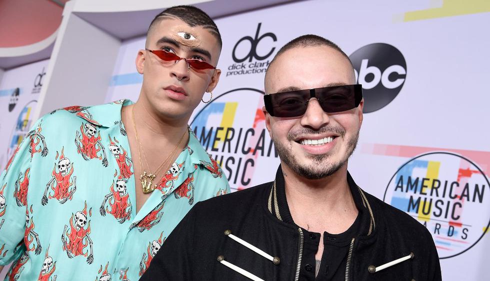 Bad Bunny dejó de seguir en Instagram a J Balvin y así reaccionó este último. (Foto: AFP)