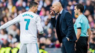 La pataleta le salió cara: Zidane dio un toque atención a Cristiano Ronaldo antes del Clásico