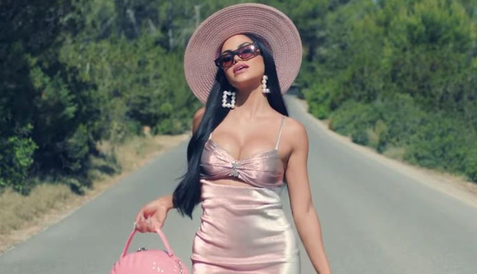 Así se divierte en el gimnasio Natti Natasha. (Imagen: Captura YouTube)