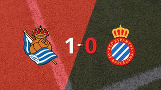 Real Sociedad le ganó 1-0 como local a Espanyol