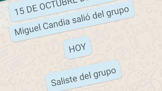 El truco para salir de un grupo de WhatsApp sin que nadie se entere