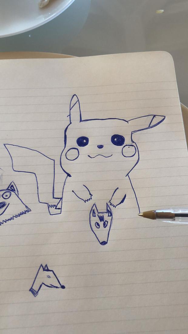 Estos son los dibujos de J Balvin. (Foto: @jbalvin)