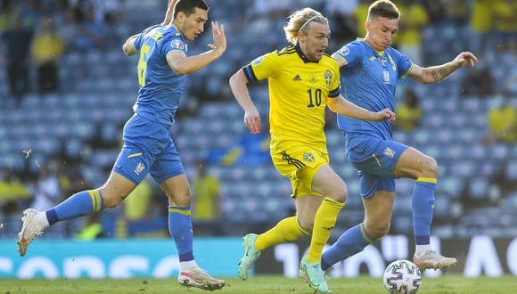 Ucrania jugará frente a Escocia la repesca y el ganador se medirá ante Galés por el pase al Mundial. (Foto: AP)