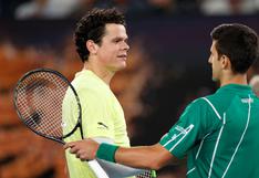 Milos Raonic, tras el Adria Tour: “Novak Djokovic ha perdido peso dentro del circuito”