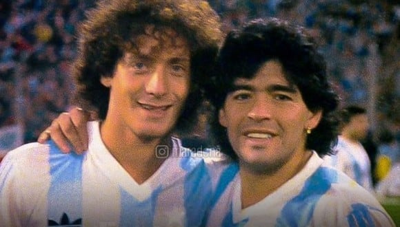 Maradona saludó a Troglio por su cumpleaños. (Foto: Instagram)