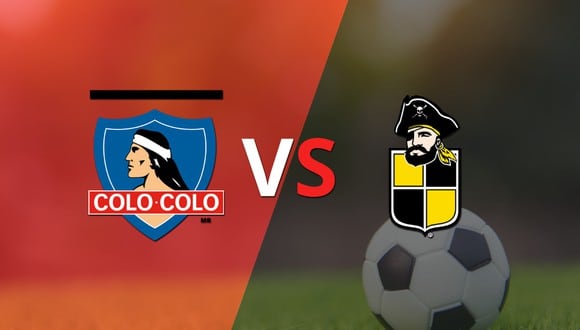 Termina el primer tiempo con una victoria para Colo Colo vs Coquimbo Unido por 3-0