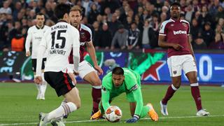 Con asistencia de Borré: Frankfurt venció 2-1 al West Ham por ‘semis’ de la Europa League