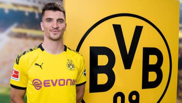 Thomas Meunier estampó su firma hasta mediados del 2024. (Foto: Borussia Dortmund)