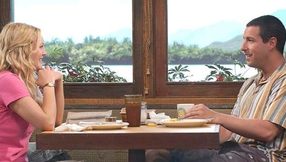 Adam Sandler y Drew Barrymore protagonizaron la película “Como si fuera la primera vez” en 2004. (Foto: Columbia Pictures)