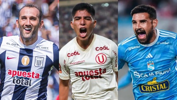 Alianza Lima, Universitario y Sporting Cristal ya tienen sus boletos a la Copa Libertadores 2024. (Foto: Composición Depor)