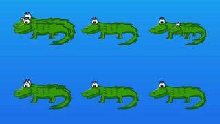Responde cuántos cocodrilos ves en este reto visual nivel ‘LEYENDA’ en siete segundos