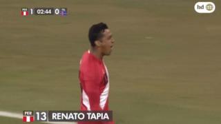 Hay futuro: Renato Tapia marcó de cabeza a los dos minutos del partido ante Islandia [VIDEO]