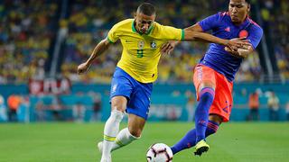 Con goles de Neymar, Casemiro y Muriel: Colombia y Brasil empataron en amistoso internacional