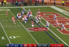 ¡Imparables! El genial pase de Patrick Mahomes para un nuevo touchdown en el Chiefs vs. Bills [VIDEO]