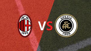 Ya juegan en el estadio San Siro, Milan vs Spezia