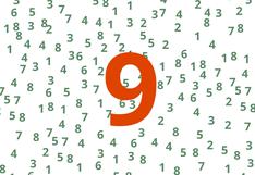 Concéntrate y trata de hallar el número 9 en este difícil sudoku