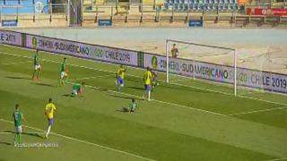 ¡Tras varios intentos! Angulo anota el 1-0 de Colombia contra Bolivia por Sudamericano Sub 20 [VIDEO]