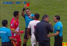 Franco Navarro se volvió loco y arremetió contra los árbitros de Sport Huancayo vs. UTC [VIDEO]