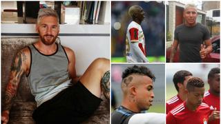 Como Messi: los 'looks' más llamativos de los futbolistas peruanos