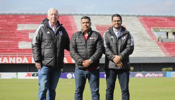 Antonio García Pye visitó el estadio Antonio Aranda Encina. (Foto: Selección Peruana)