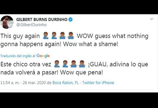 La reacción de los peleadores de UFC ante el nuevo arresto de Jon Jones. (Twitter)
