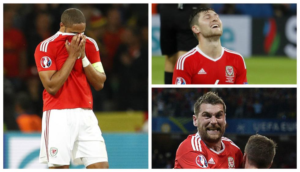 Gales celebró hasta el llanto una histórica clasificación a semifinales.