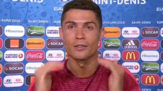Cristiano Ronaldo presume en entrevista: "¿Me veo bien, me veo bien?"