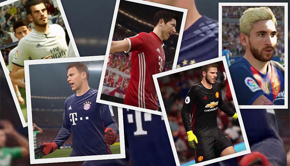 .FIFA 17: estos son los 10 jugadores con más nivel en el videojuego