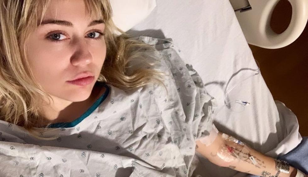 Miley Cyrus recibió serenata de Cody Simpson mientras está hospitalizada. (Foto: @mileycyrus)