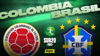 GOL Caracol, Colombia vs. Brasil (0-0): minuto a minuto, goles y resumen del Sudamericano Sub-20