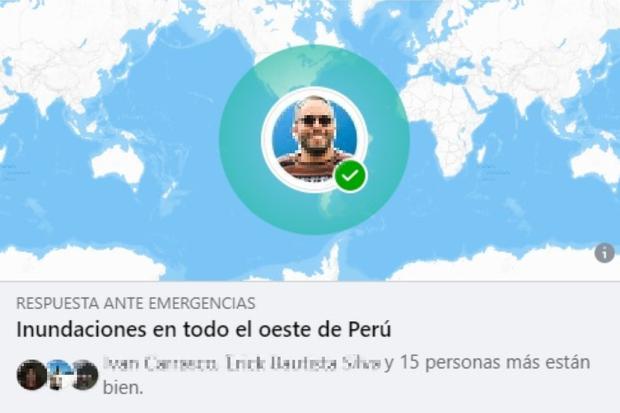 Hay una manera de saber la situación de tus contactos de Facebook ante las lluvias en Perú. (Foto: Mag)
