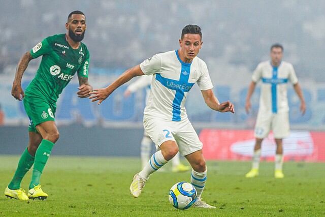 Florian Thauvin del Olympique de Marsella con un valor de mercado de 40 millones de euros. (Getty)