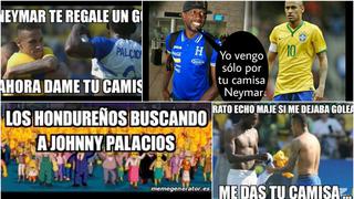 Los memes del jugador hondureño que cambió camisetas con Neymar tras goleada