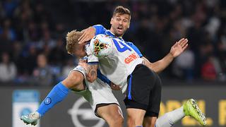 Duro revés: Napoli igualó 2-2 con Atalanta por la Serie A de Italia