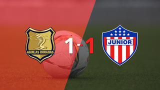 Águilas Doradas Rionegro y Junior igualaron 1 a 1