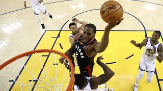 ¡Con 30 puntos de Kawhi Leonard! Los Raptors derrotaron a los Warriors en el Juego 3 de las finales de la NBA