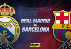 Cuándo juega Real Madrid vs. Barcelona: canales, horarios y todos del Clásico español