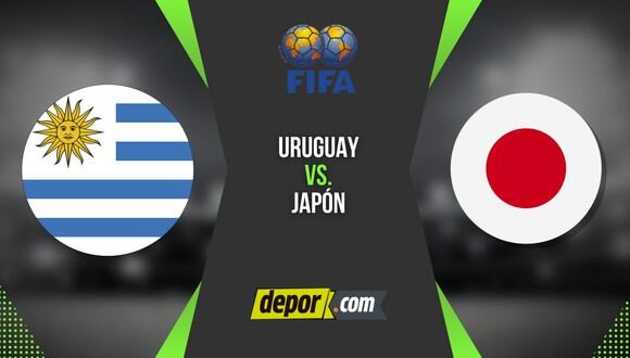 Uruguay y Japón juegan por amistoso internacional. (Diseño: Depor)