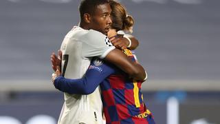 Abraza su opción: Alaba ya hizo llegar sus exigencias al Barça para vestir de azulgrana