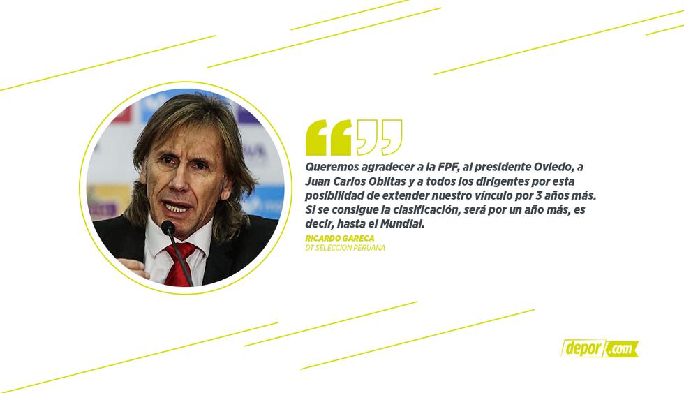 Ricardo Gareca: revive sus mejores frases en conferencia de prensa tras su  renovación con la Selección Peruana [FOTOS] | FUTBOL-PERUANO | DEPOR
