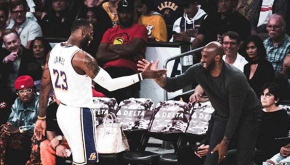 LeBron James dedicó emotiva publicación a Kobe Bryant en su cuenta de Instagram. (Foto: Instagram)