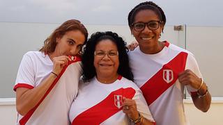 Perú vs. Nueva Zelanda: Natalia Málaga, Leyla Chihuan se juntaron con Eva Ayllon para cantar por la bicolor