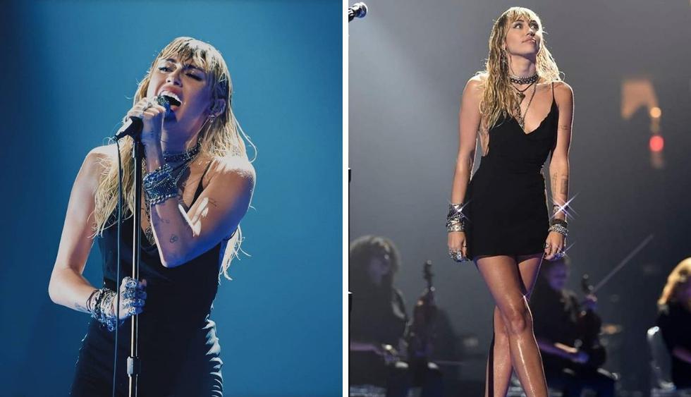 La ex estrella de Disney interpretó "Slide Away". (Foto: @mileysimpact)